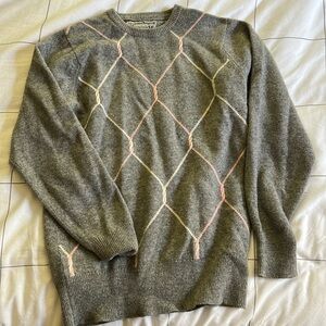 100% cashmere vintage sweater made in Scotland